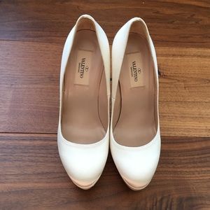 Bridal wedding Valentino heels